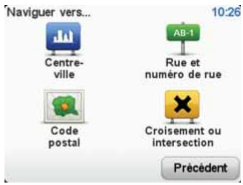 TOMTOM XXL CLASSIC - Touchez rue et numéro de rue. - 1