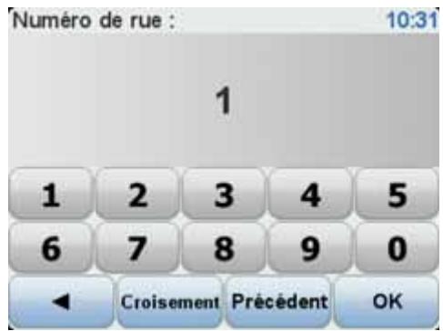 TOMTOM XXL CLASSIC - Touchez rue et numéro de rue. - 3