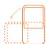 ALCATEL ONETOUCH POP 10S - Faire pivoter - 1