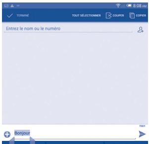 TÉRMAISE TOUT SÉLECTIONNER COUPEUR COPIER Entrez le nom ou le numéro Bonjour