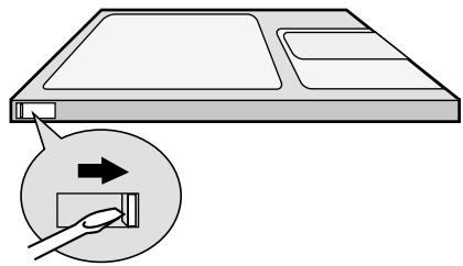 PIONEER MJ-L11 - Pour éviter tout effacement accidentel - 1