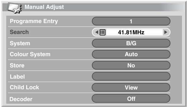 PIONEER PDP-504HDE - Using Manual Adjust - 2