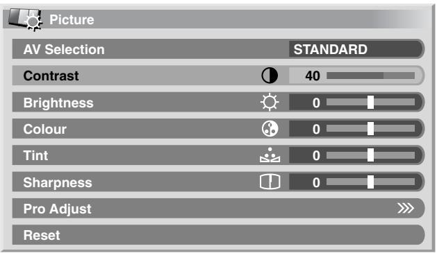 PIONEER PDP-504HDE - Picture adjustments - 1
