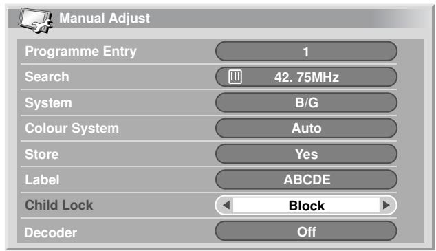 PIONEER PDP-504HDE - Setting Child Lock - 1
