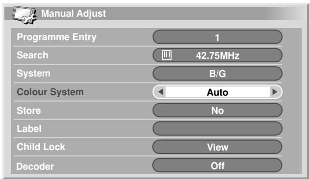 PIONEER PDP-504HDE - Using Manual Adjust - 4