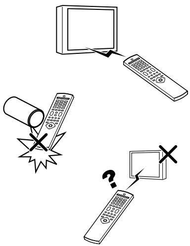 PIONEER PDP-504HDE - Cautions regarding the remote control unit - 1