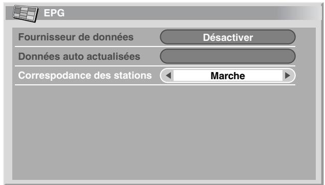 PIONEER PDP-504HDE - Affichage restreint des informations EPG - 1