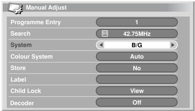 PIONEER PDP-504HDE - Using Manual Adjust - 3