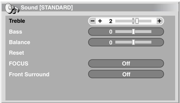 PIONEER PDP-504HDE - Sound adjustments - 1