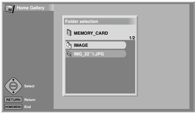 PIONEER PDP-504HDE - Starting the initial Home Gallery screen - 2