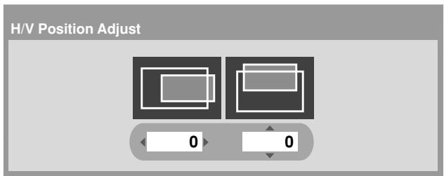 PIONEER PDP-504HDE - Adjusting image positions (AV mode only) - 2