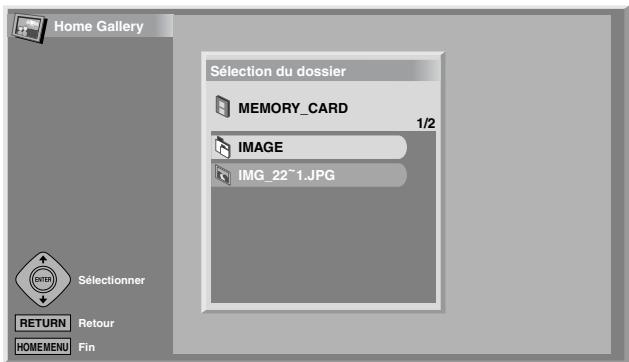 PIONEER PDP-504HDE - Lancement de la page initiale home gallery - 2
