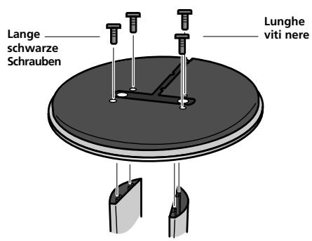PIONEER CP-DV1000 - Zusammenbau der Lautsprecher-Ständer - 1