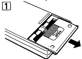 PIONEER CU-AV007 - LOADING BATTERIES - 1
