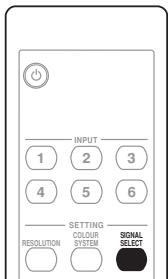 PIONEER PDA-V100HD - Scelta della sorgente di segnale INPUT 3 - 1