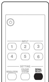 PIONEER PDA-V100HD - Kiezen van het INPUT 3 bronsignaal - 1