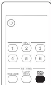 PIONEER PDA-V100HD - Sélection du signal de source INPUT3 - 1