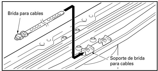 PIONEER PDK-1012 - Uso de las bridas para cables - 1