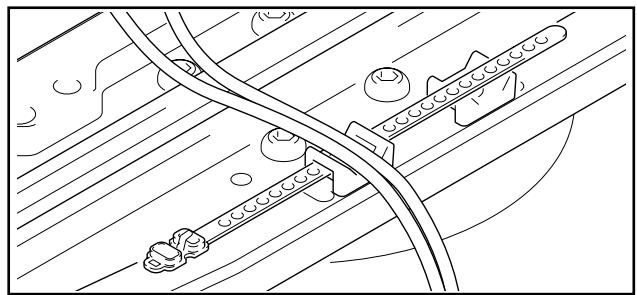 PIONEER PDK-1012 - Using the cable binders - 2