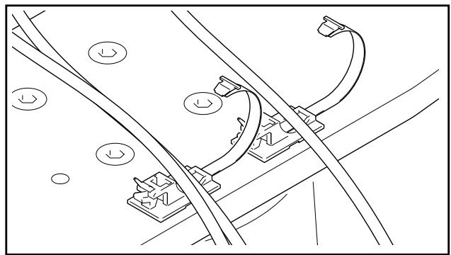 PIONEER PDK-1013 - Using the cable binders - 2