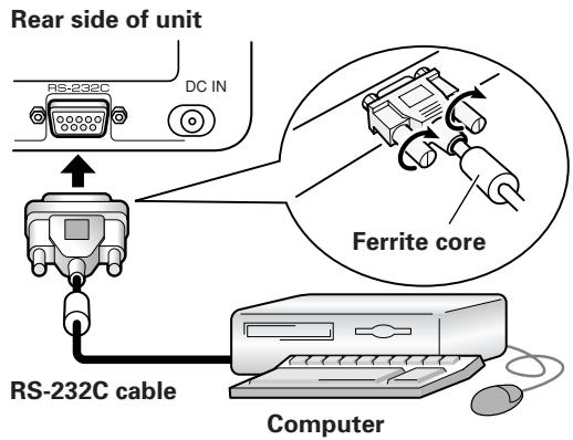 PIONEER PDK-50HW2A - Connect the Unit to the Computer - 1