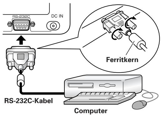 PIONEER PDK-50HW2A - Anschlieben des Gerätes an den Computer - 1