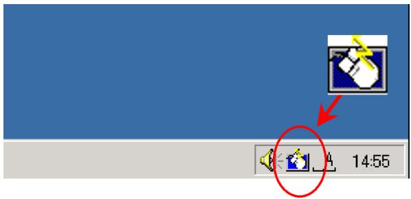 PIONEER PDK-50HW2A - En vous servant de la souris, cliquez du bouton gauche sur l'icone CBdrv dans le tiroir Tâches. - 1