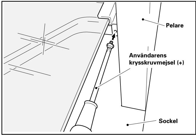 PIONEER PDK-FS01E - Skruva fast hyllan med skruvarna (M4). (2 faspunkter: vänster och höger) - 1