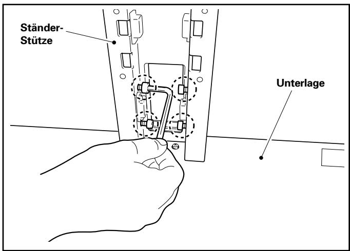 PIONEER PDK-FS01E - Die Ständer-Stütze mit den Schrauben M8 an 4 Stellen festschrauben. - 1