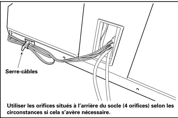 PIONEER PDK-FS01E - Installation du serre-câble - 1
