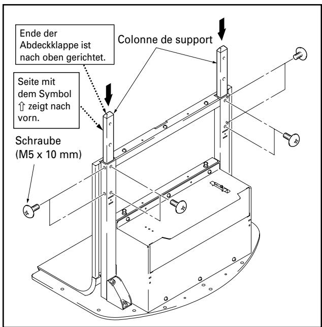 PIONEER PDK-FS03 - Installation der Laufsprecher auf beiden Seiten des Plasmadisplays - 1