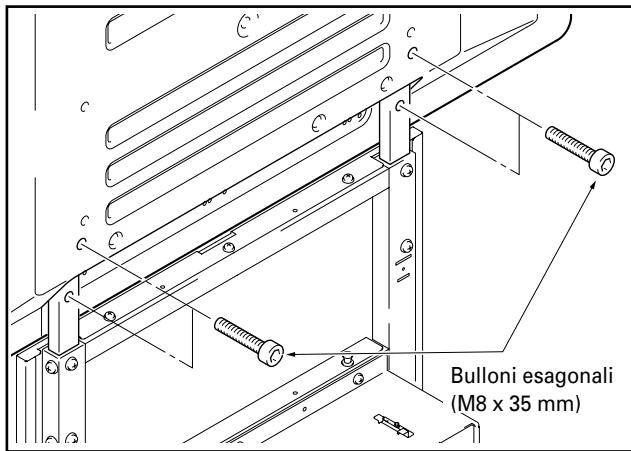 PIONEER PDK-FS03 - Utilizzate i bulloni esagonali lunghi per fissare il display a plasma alla colonna di sostegno (4 positizioni). - 1