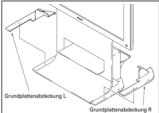 PIONEER PDK-FS03 - Installieren der Grundplattenabdeckungen L, R und Rückseite - 1