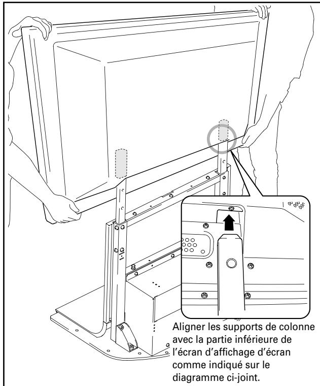 PIONEER PDK-FS03 - B lors de l'installation des haut-parleurs à la base inférieure de l'écran d'affichage plasma - 2