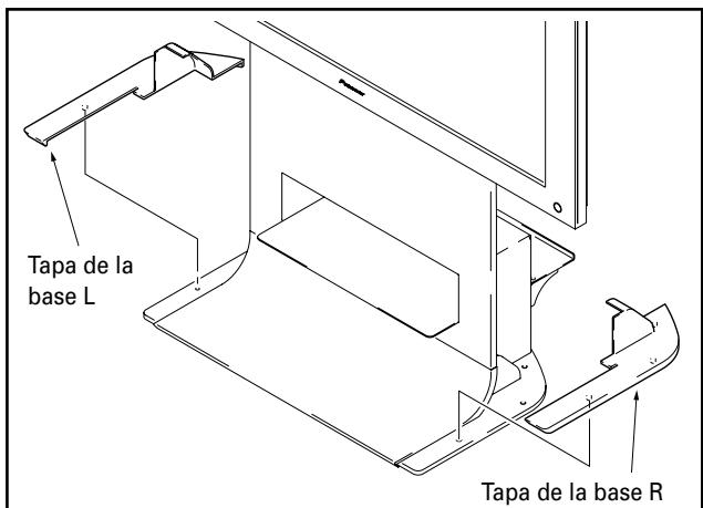 PIONEER PDK-FS03 - Instalación de las tapas de base L, R y posterior. - 1
