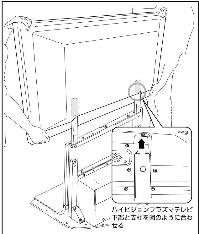 PIONEER PDK-FS03 - 本体に支柱を取り付ける - 5