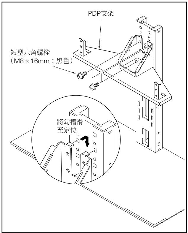 PIONEER PDK-FS05 - 安裝和組合指示說明 (下圖所示為43時顯示器專用腳架) - 2