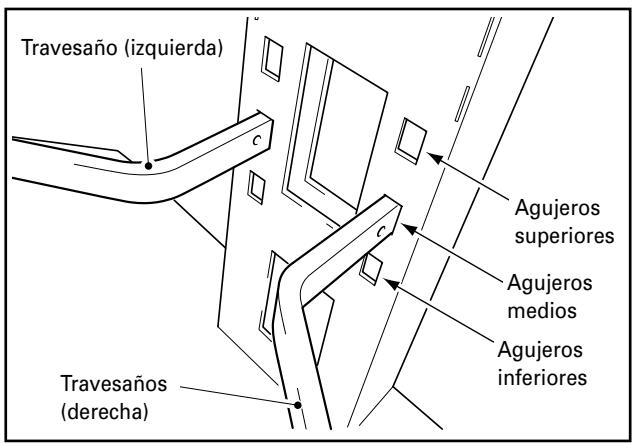 PIONEER PDK-FS05 - Fije lostrasuanizquierdo ydrechoa la columnade soporte. - 2