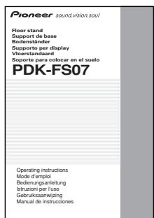PIONEER PDK-FS07 - Lista de piezas y equipamento inclusos - 12