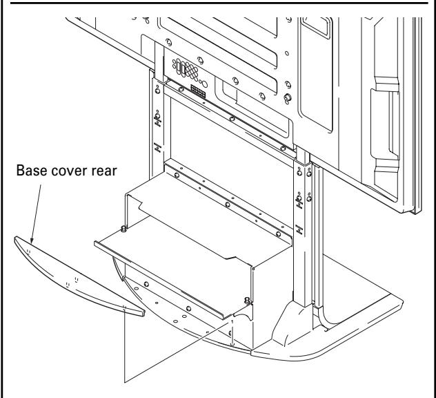 PIONEER PDK-FS07 - Installing base covers L, R and rear. - 2