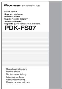 PIONEER PDK-FS07 - Meegeleverde onderdelen en apparatuur - 12