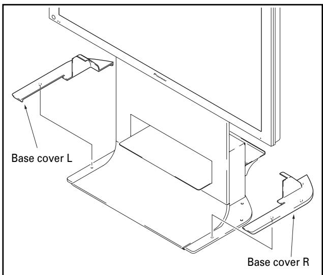PIONEER PDK-FS07 - Installing base covers L, R and rear. - 1