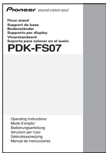 PIONEER PDK-FS07 - Elenco dei pezzi e delle attrezzature contenuti nella confezione - 12