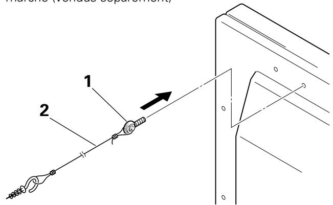 PIONEER PDK-TS01(-L) - ■ Modèle d'utilisation des boulons de fixatio (le modèle de 50 pouces est représenté sur la figure) - 1