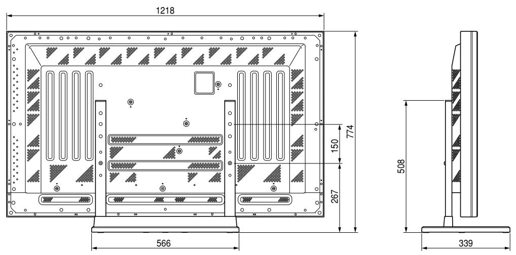PIONEER PDK-TS01(-L) - ■ Diagramm der Abmessungen - 1