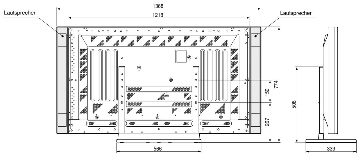 PIONEER PDK-TS01(-L) - ■ Diagramm der Abmessungen - 2