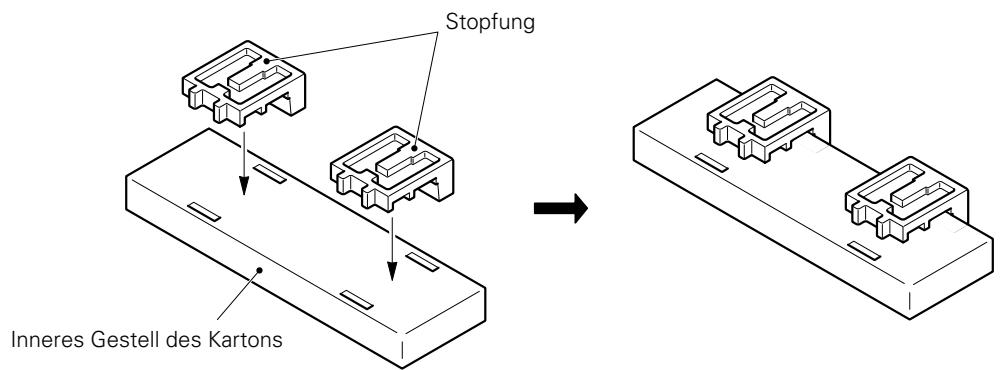 PIONEER PDK-TS01(-L) - - Zusammenbau der Packung vom Plasma Display - 2