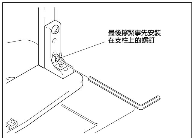 PIONEER PDK-TS04 - 4最後擰緊事先安裝到支柱上的螺釘（左右2處） - 1