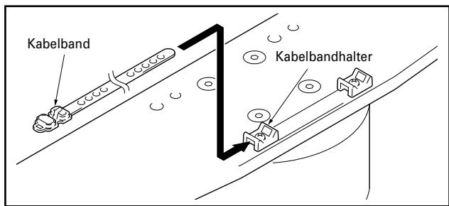 PIONEER PDK-TS04 - Verwendung der Kabeländer - 1