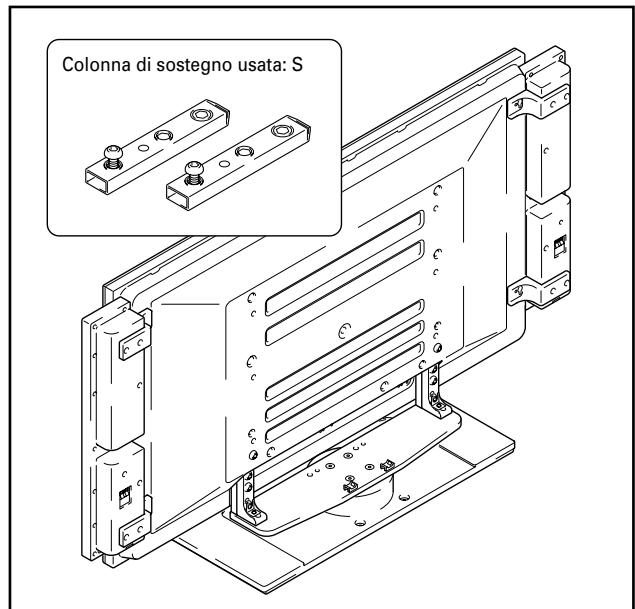 PIONEER PDK-TS04 - Scegliete le colonne di sostegno da fissare. - 1